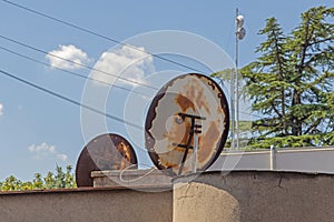 Rusty Satellite Dish