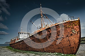 Rusty Shipwreck