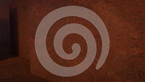 The Rusty Texture for Background or Abstract concept 3d Rendering