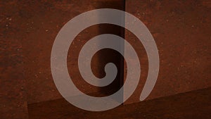 The Rusty Texture for Background or Abstract concept 3d Rendering