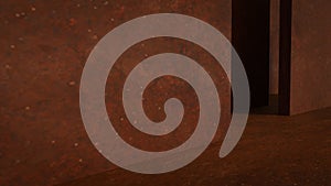 The Rusty Texture for Background or Abstract concept 3d Rendering