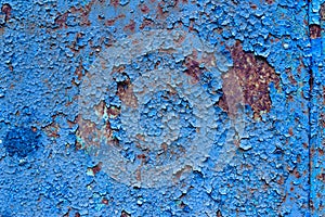 Rusty trash background