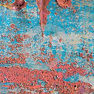 Rusty trash background