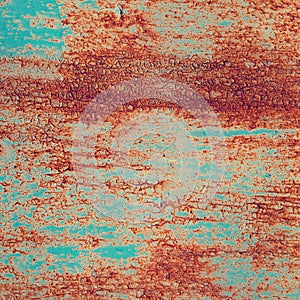 Rusty trash background