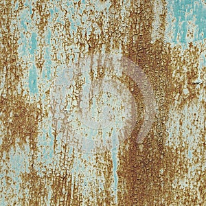 Rusty trash background