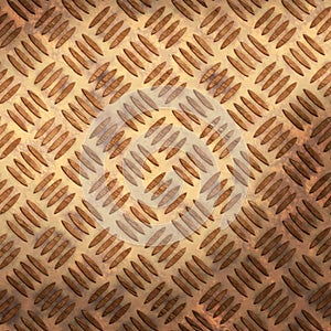 rusty Tread plate background