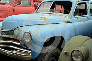 Rusty Vintage Cars