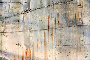 Rusty wall background