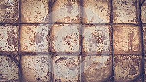 Rusty wall background image .vintage tone