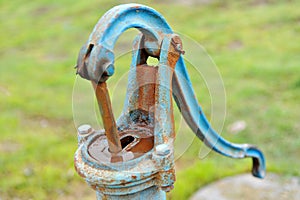 Rusty water pump
