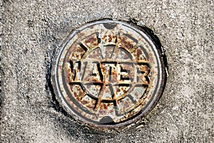 Rusty Water Valve Cover