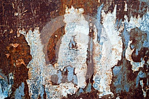 Rusty And Weathered Metal Plate 1