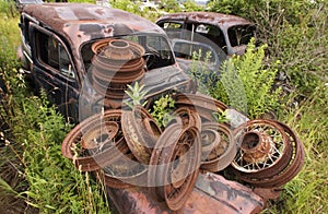 Rusty Wheels