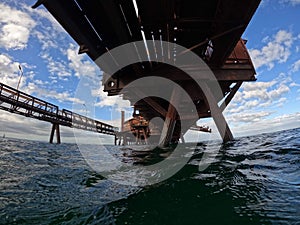 Rusty Whyalla Steelworks Jetty