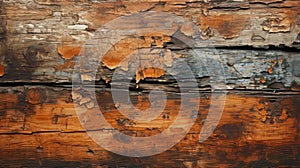 Rusty Wood Surface With Peeling Paint - Hd Texture Image