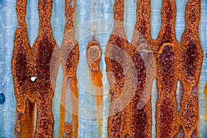 Rusty zinc texture , rusty zinc barn wall