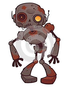 Rusty Zombie Robot