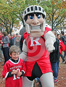 Rutgers Mascot