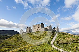 Ruthven Barracks in the Highland of Scotland.