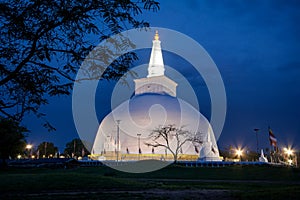 The Ruwanwelisaya is a stupa, in Sri Lanka