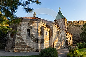 Ruzica Church. The name means Little Rose Church. Kalemegdan Park in Belgrade Fortress. Serbia