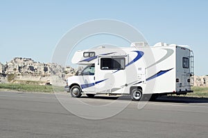 RV in Badlands National Park