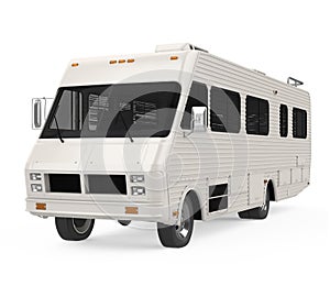 RV Caravan Isolated