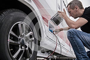 RV Electric Hookup Problem