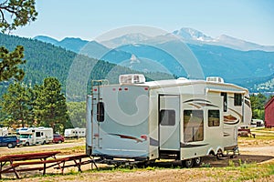 RV Fifth Wheel Camping