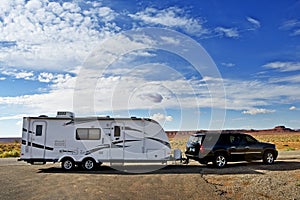 RV Trailer Journey photo