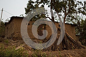 Rwandan Adobe House, Lake Kivu, Kibuye, Rwanda