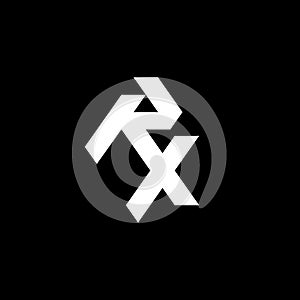 RX Logo, RX Monogram, Initial RX Logo, Letter RX Logo, Letter RX Icon