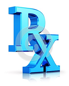 RX prescription medicine symbol