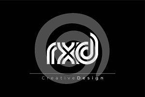 RXD Creative Unique Modern Letter Logo Design