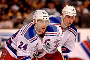 Ryan Callahan and Brandon Dubinsky (NY Rangers)