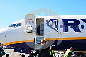 Ryanair aircraft