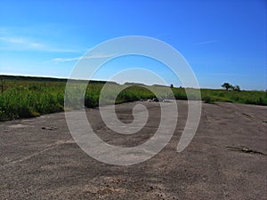 Ryazan region, Old Ryazan, Gorodishche, redoubts, car Parking