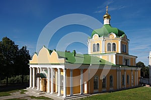 Ryazan, Russia-September, 2020: Ryazan historical and architectural Museum-reserve. Nativity of Christ Cathedral