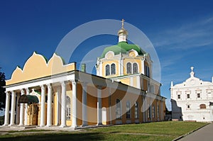 Ryazan, Russia-September, 2020: Ryazan historical and architectural Museum-reserve. Nativity of Christ Cathedral