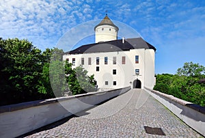 Rychmburk Castle is located near the village of PÅ™edhradÃ­ in the district of Chrudim and the Pardubice