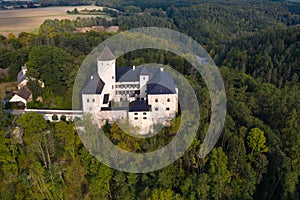 Rychmburk Castle is located near the village of PÅ™edhradÃ­ in the district of Chrudim and the Pardubice Region