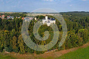 Rychmburk Castle is located near the village of PÅ™edhradÃ­ in the district of Chrudim and the Pardubice Region