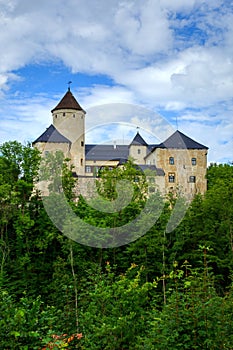 Rychmburk Castle near the village of PÅ™edhradÃ­