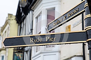Ryde Pier on the Isle of Wight, UK