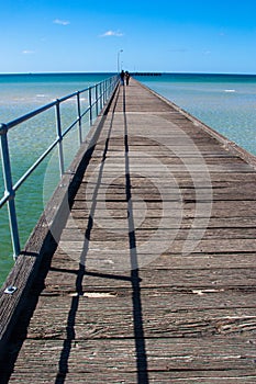 Rye Beach Pier at Mornington Peninsula, Australia photo