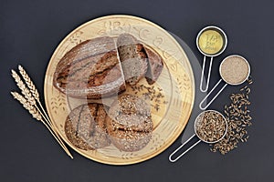 Rye Bread Health Food