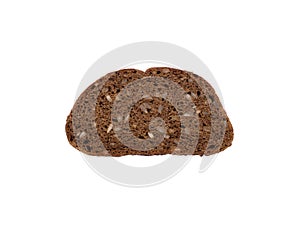 Rye bread slice
