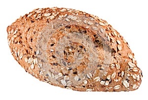 Rye-wheat bread with different seeds