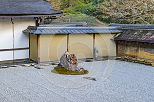 Ryoanji Buddhist Temple, Kyoto, Japan