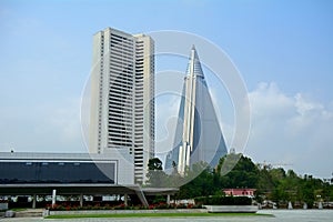 The Ryugyong Hotel, Pyongyang, North-Korea